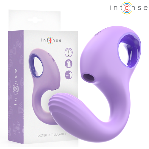 Succionador vibrador INTENSE Baxter con doble estimulación