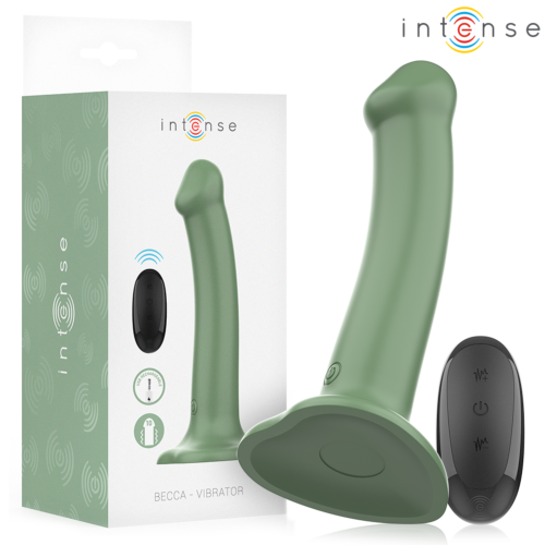 Vibrador Control Remoto INTENSE Becca con Ventosa