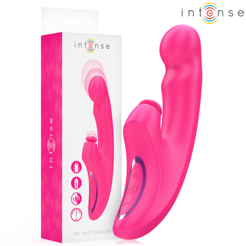 Vibrador INTENSE EMI 3 en 1 con 10 modos de vibración