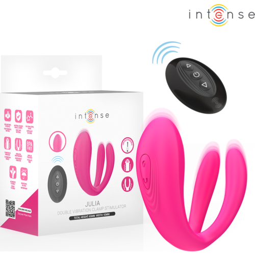 Vibrador Control Remoto Intense Julia con Doble Estimulación