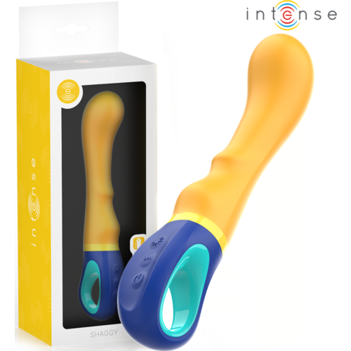 Vibrador Punto G INTENSE FUN SHAGGY con curva ergonómica