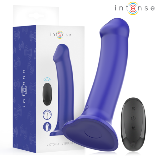 Vibrador INTENSE VICTORIA con control remoto y 10 modos de vibración