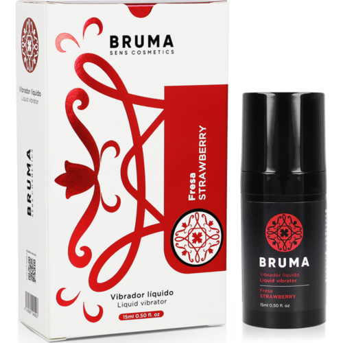 Vibrador líquido Bruma sabor fresa con vibración