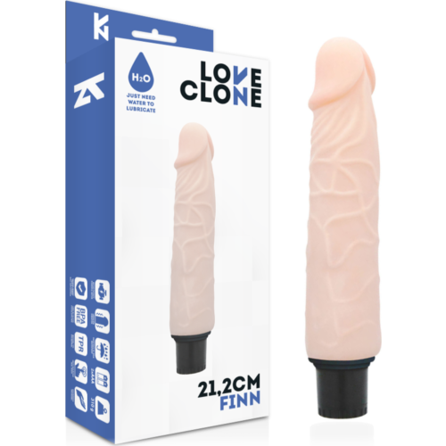 Vibrador Loveclone Finn con lubricación automática