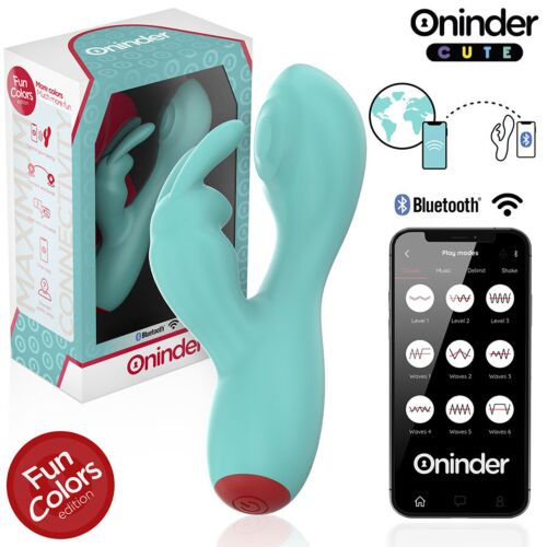Vibrador ONINDER CUTE Love Bunny con Modo Tapping