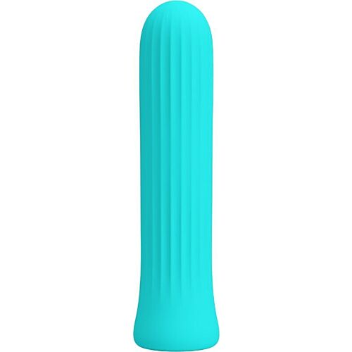 Mini vibrador Pretty Love Blanche con 12 modos de vibración