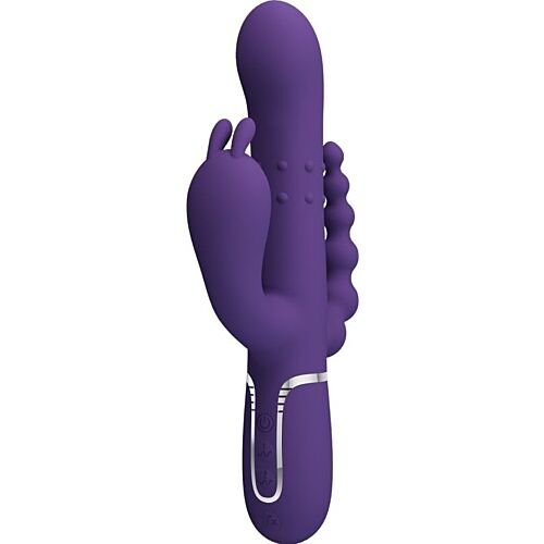 Vibrador Rabbit Pretty Love Cammy Triple Estimulación
