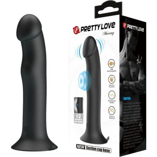 Vibrador Pretty Love Murray con succionador de clítoris