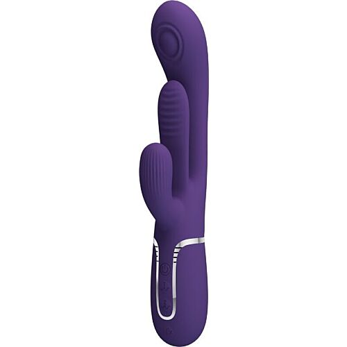 Vibrador Rabbit Pretty Love Shania con Lengua Adicional