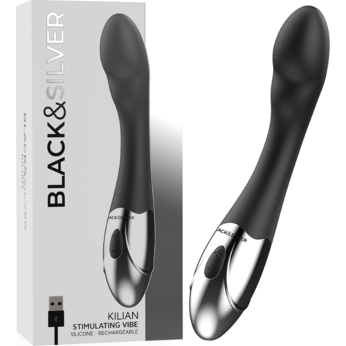 Vibrador Punto G Black&Silver Kilian
