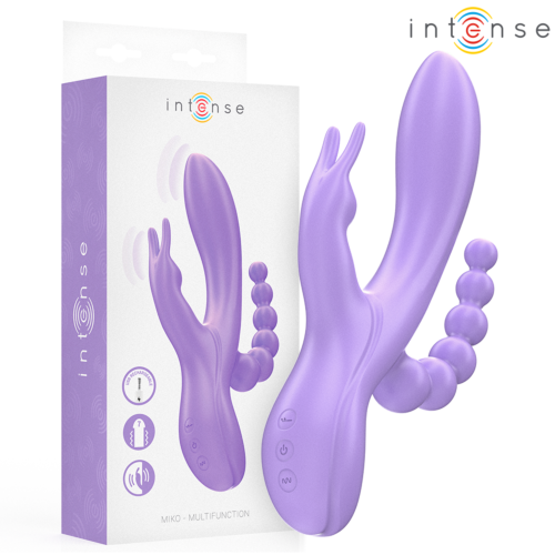 Vibrador INTENSE MIKO Triple Estimulación Simultánea