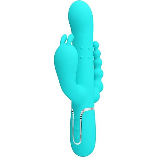 Vibrador Rabbit Pretty Love Cammy con triple estimulación