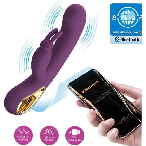 Vibrador Rabbit Pretty Love Liam con control dual