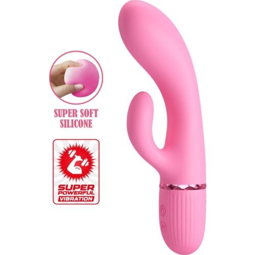 Vibrador Rabbit Pretty Love Marski con 10 modos de vibración