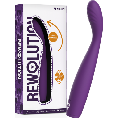 Vibrador flexible REWOLUTION REWOSTIM con potente motor
