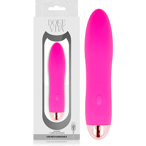 Vibrador Dolce Vita Four recargable con 7 modos