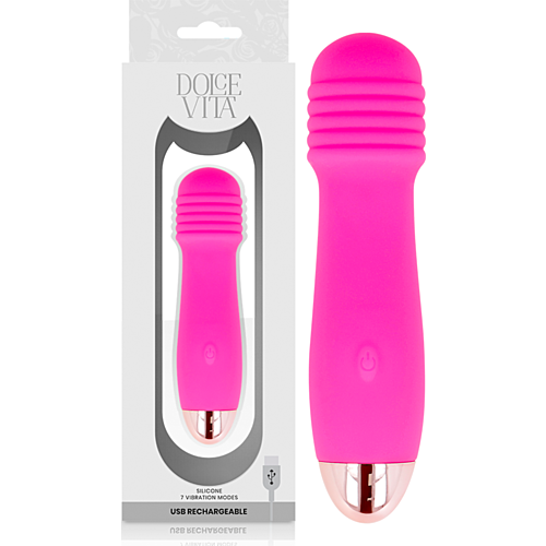 Vibrador WAND Dolce Vita Three con 7 modos de vibración