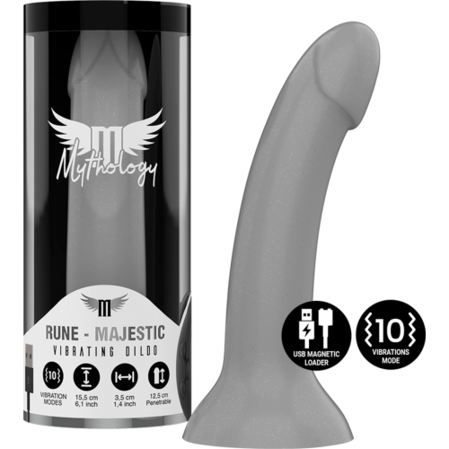 Dildo anal Mythology Rune Majestic con vibración potente