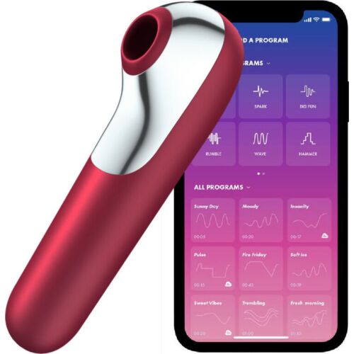 Succionador Satisfyer Dual Love con control remoto