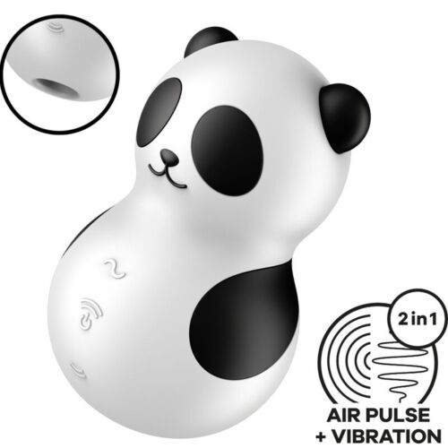 Succionador Satisfyer Pocket Panda con vibración potente