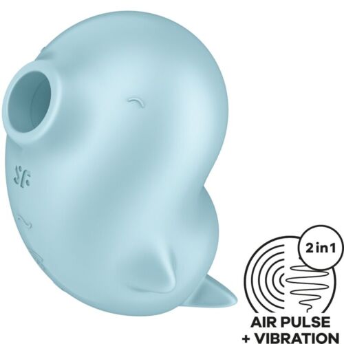 Succionador Satisfyer Sassy Seal con vibración y ondas de presión