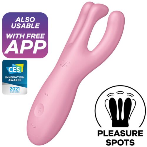 Vibrador Satisfyer Threesome 4 con control de app