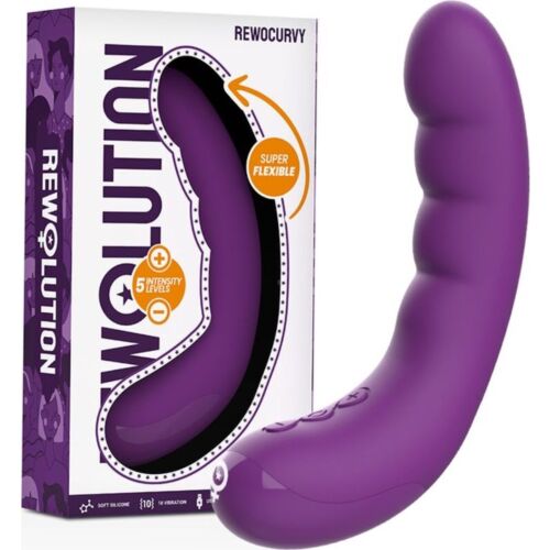 Vibrador REWOLUTION REWOCURVY con tecnología Flex