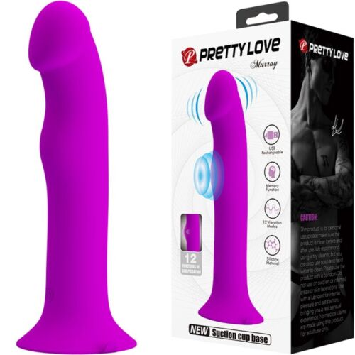 Vibrador Punto G Pretty Love Murray con ventosa