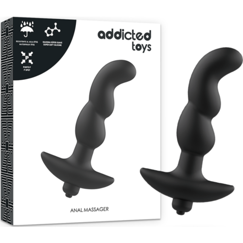Masajeador Anal Addicted Toys Modelo 2 con Vibración Intensa