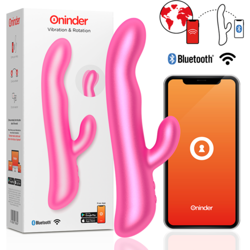 Vibrador Rabbit Oninder Oslo con doble estimulación