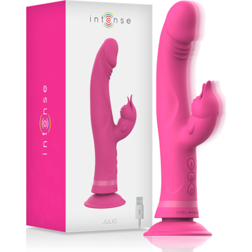 Vibrador Rabbit Intense Fun Julio con doble estimulación