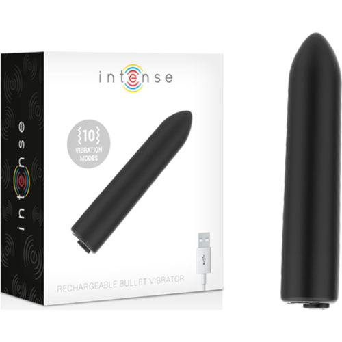 Mini vibrador INTENSE FUN INTENSE con 10 modos de vibración