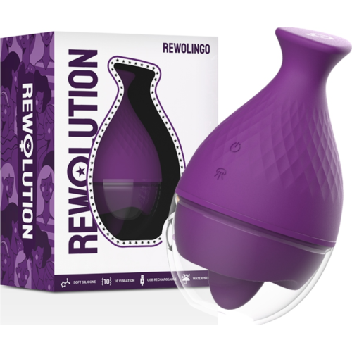 Vibrador REWOLUTION REWOLINGO con lengua dinámica