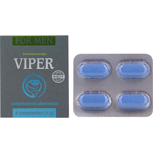 Cápsulas para hombres COBECO PHARMA Viper que refuerzan la vitalidad