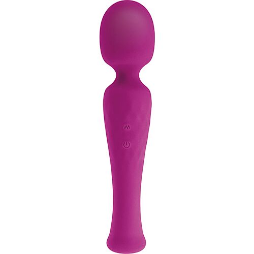 Masajeador Wand S Pleasures Velvet con cabezal flexible