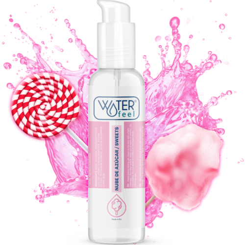 Lubricante Waterfeel Nube de Azúcar 175 ml con Sabor