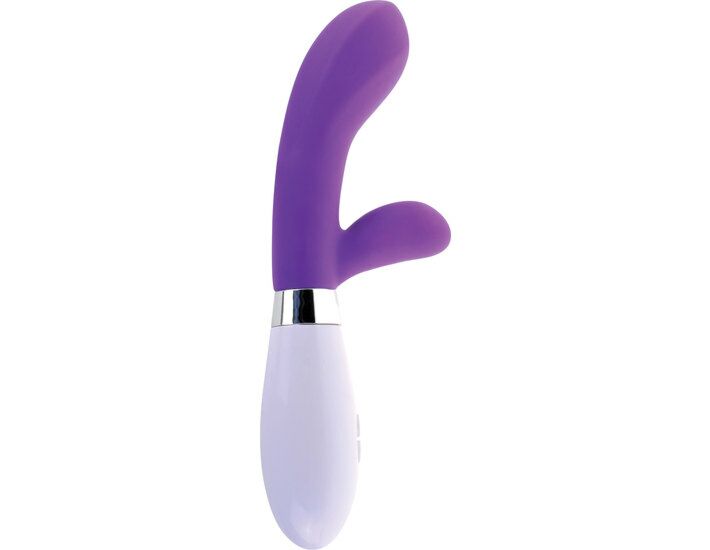 Conejito vibrador punto g de silicona - morado