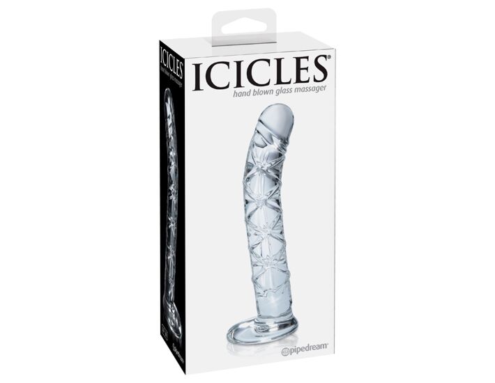 Consolador de vidrio numero 60 Icicles