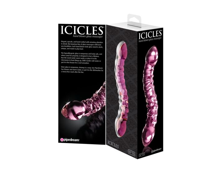 Consolador de vidrio numero 55 Icicles
