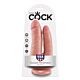 Dildo King Cock Doble Penetración Natural con Tacto Real