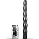 Consolador anal ALL BLACK 32 cm ondulado