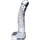 Masajeador de Cristal ICICLES N. 61 para Estimulación del Punto G