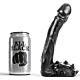 Dildo punto G ALL BLACK 19 cm realista