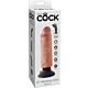 Dildo vibrador KING COCK 15,24 cm realista