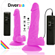 Dildo Realístico Diversia 18 cm con Vibración y Flexibilidad