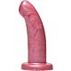 Dildo Curvado Golden Rose - Placer Dorado