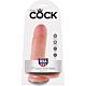 Dildo King Cock 7 con testículos y tacto realista