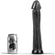 Plug Anal BDSM All Black 31 cm con tacto suave