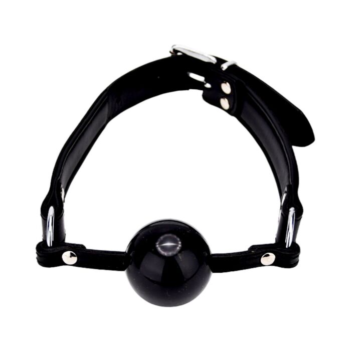 Bola de Gag BOUND Leather Solid ajustable Bola de Gag BOUND Leather Solid ajustable