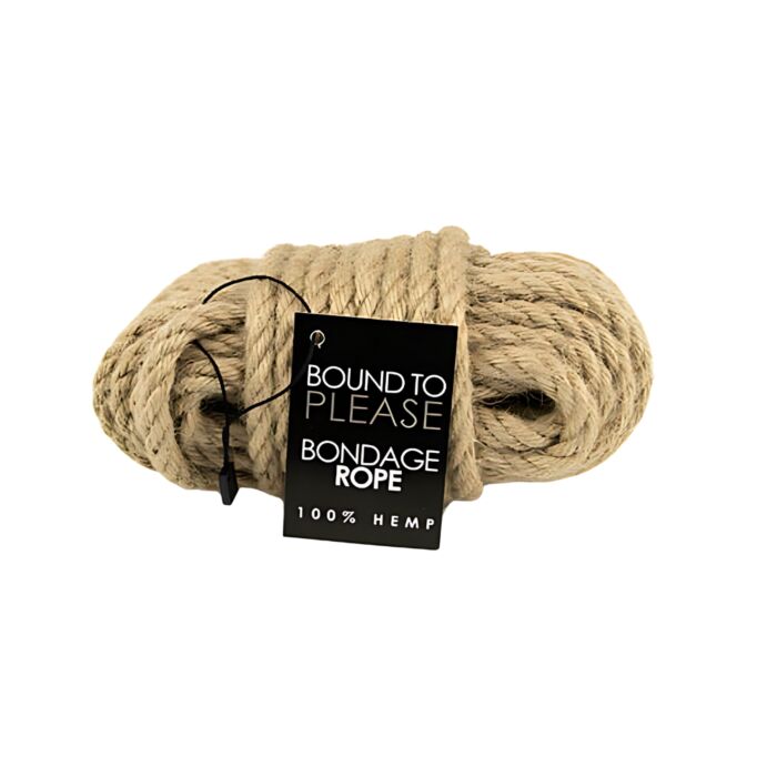 Cuerda de Bondage Bound to Please 10m de cáñamo Cuerda de Bondage Bound to Please 10m de cáñamo